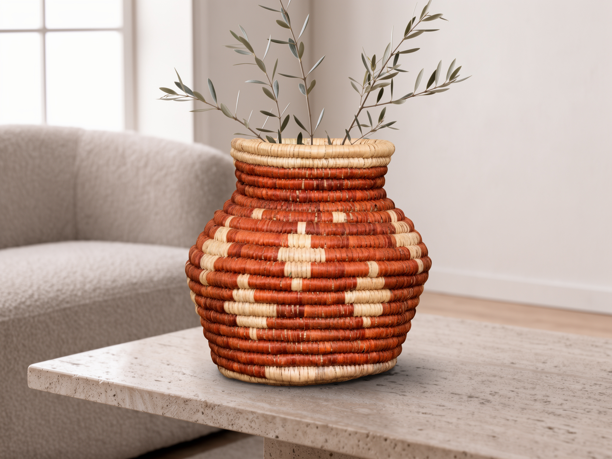 Medallions Coiled Vase