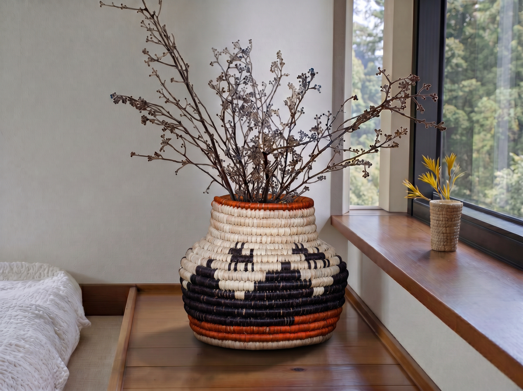 Dune Steps Coiled Vase