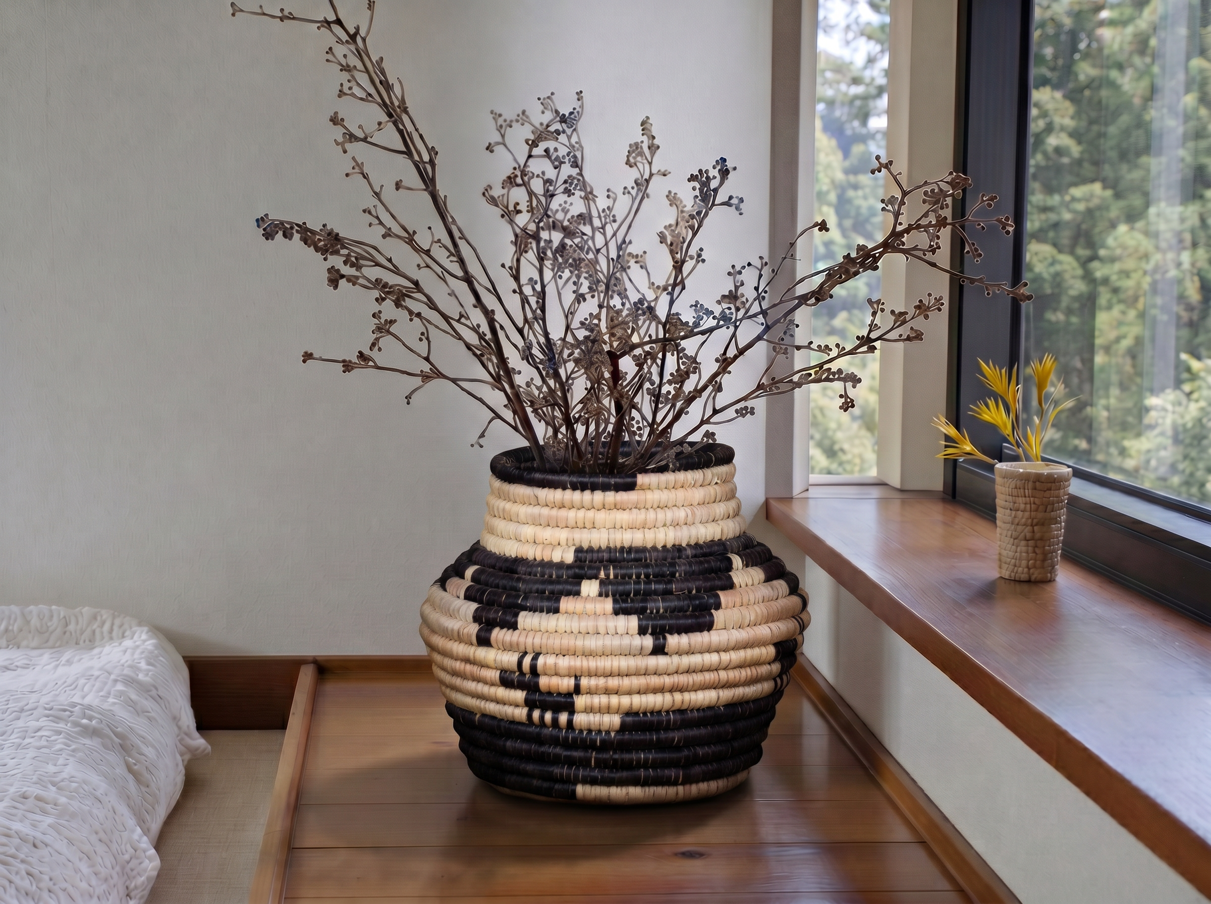 Dog Orbits Coiled Vase