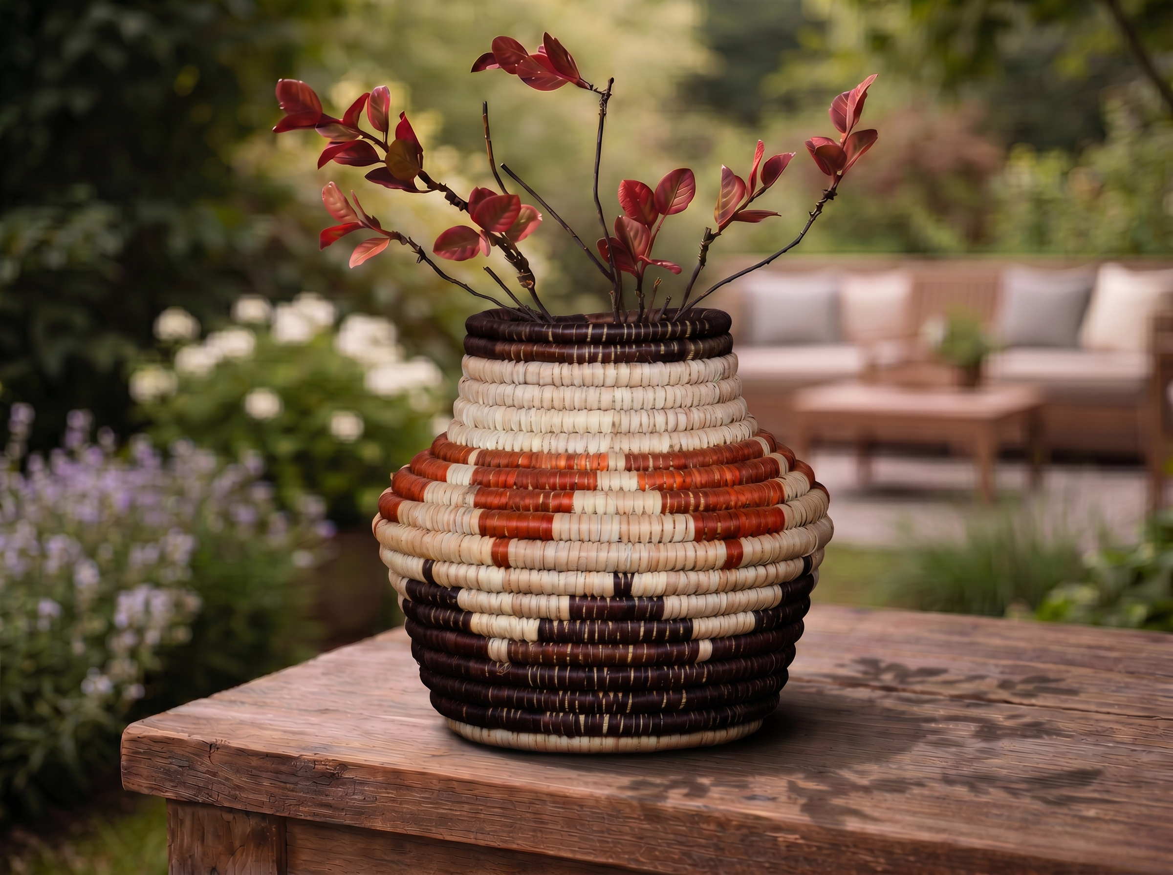 Waves Coiled Vase