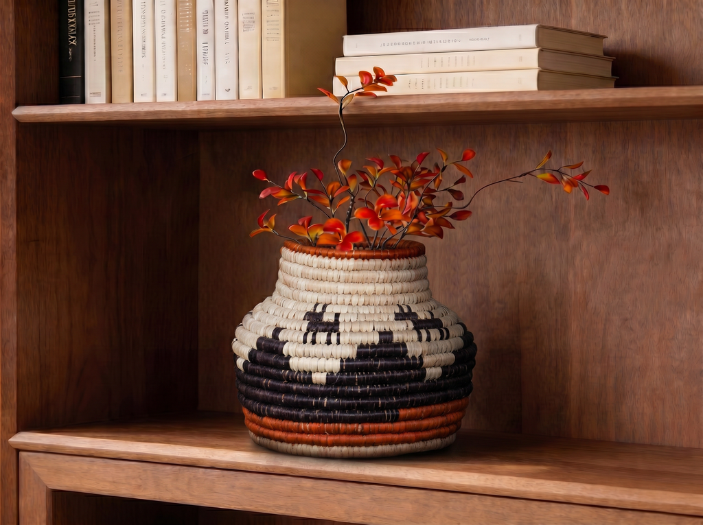 Dune Steps Coiled Vase