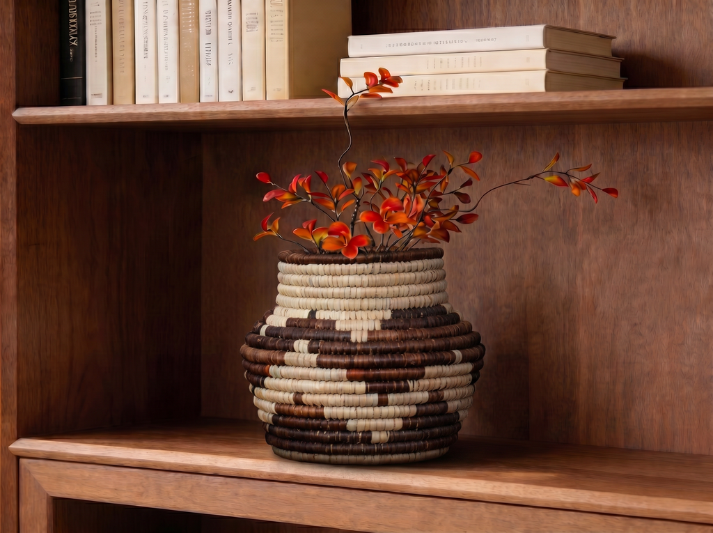Dark Knight Coiled Vase