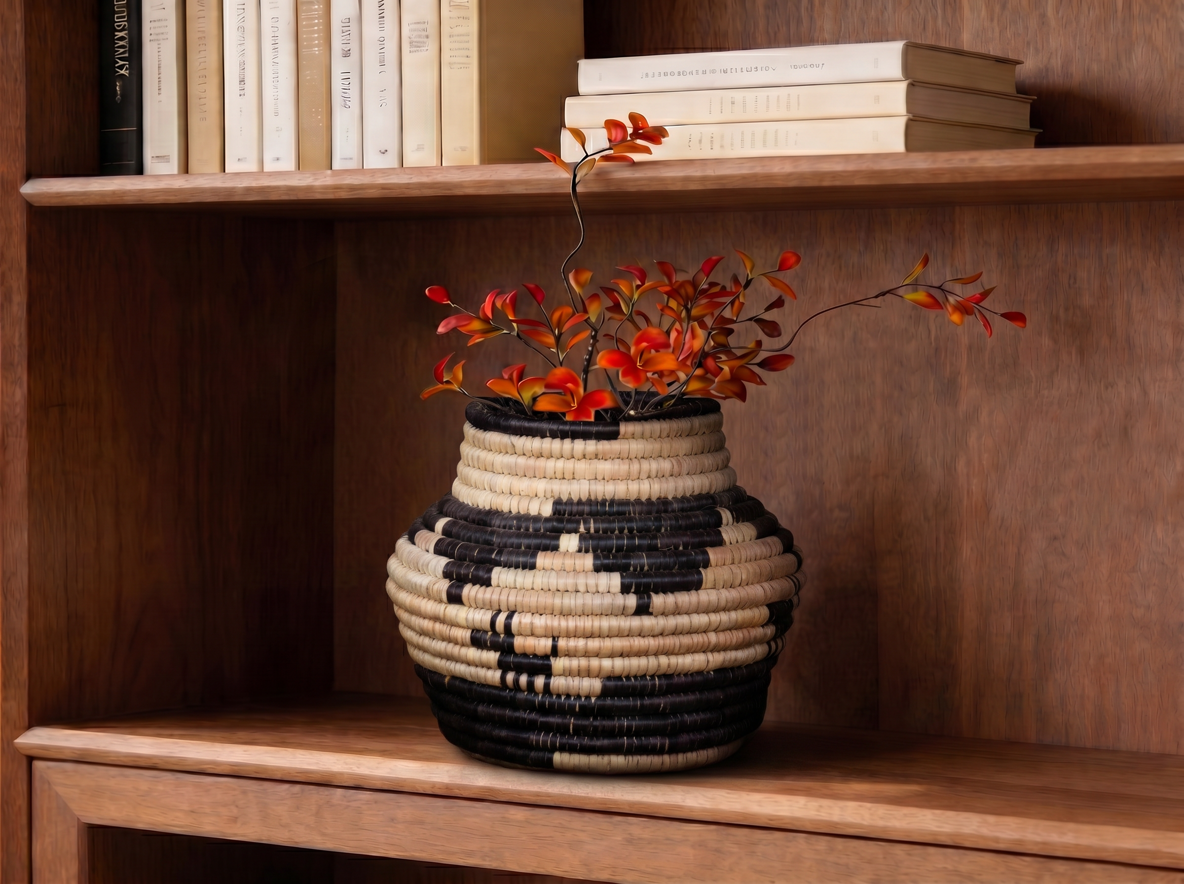 Dog Orbits Coiled Vase