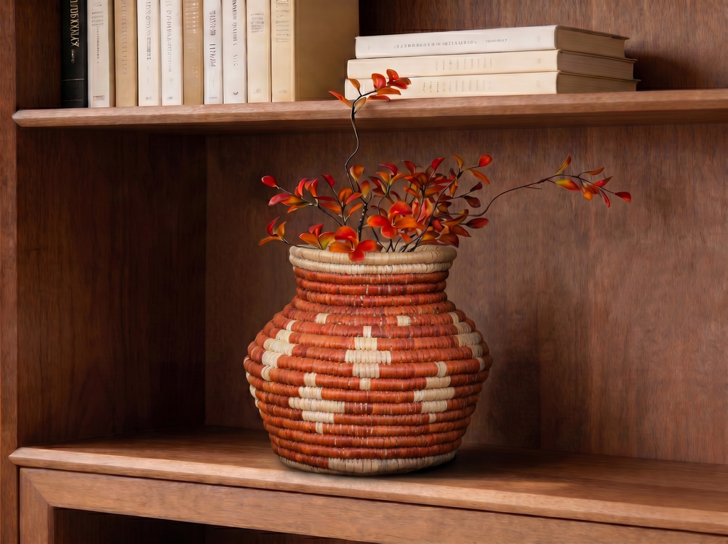 Medallions Coiled Vase