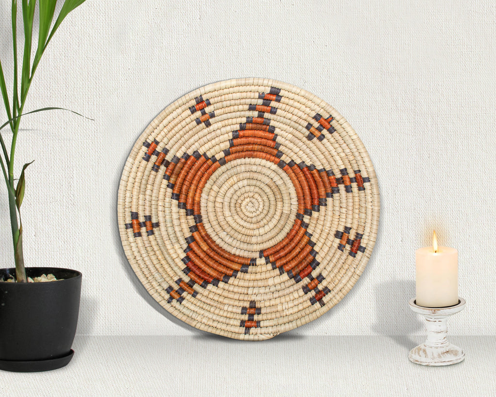 Star Brown Bowl Basket 13-Inch BB-1309-13
