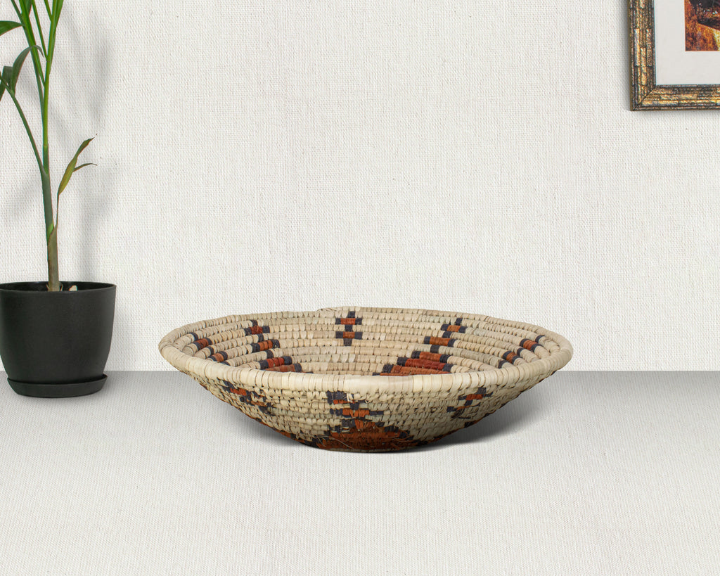 Star Brown Bowl Basket 13-Inch BB-1309-13