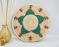 Star Turquoise Bowl Basket 13-Inch BB-1305-13