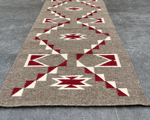 Storm Flatweave Runner Rug – 2.5x12 ft