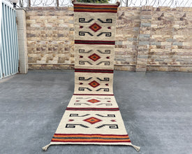 Sunset Mesa Flatweave Runner Rug – 2.5x10 ft