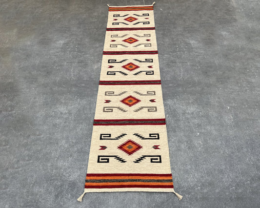 Sunset Mesa Flatweave Runner Rug – 2.5x10 ft RR-075-25