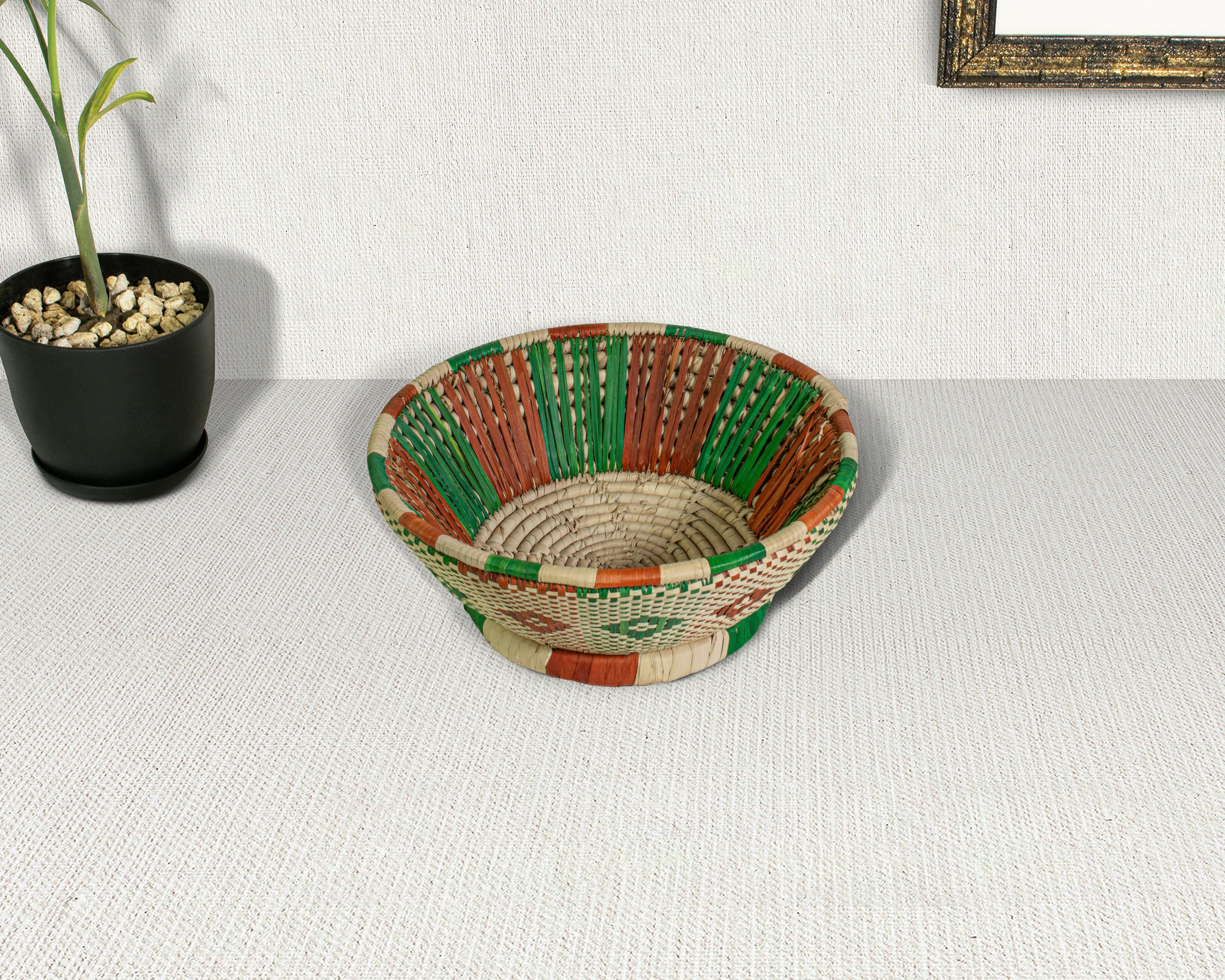 Earth Aura - Fruit & Vegetable Bowl Basket 7-inch FB-808-07