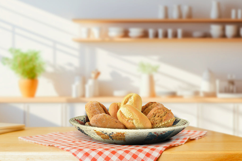 Dancing Butterflies Bowl Basket 14-inch BSK-071-14