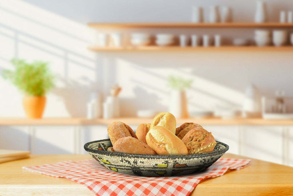 Dragon Flies Bowl Basket 14-inch BSK-072-14 B