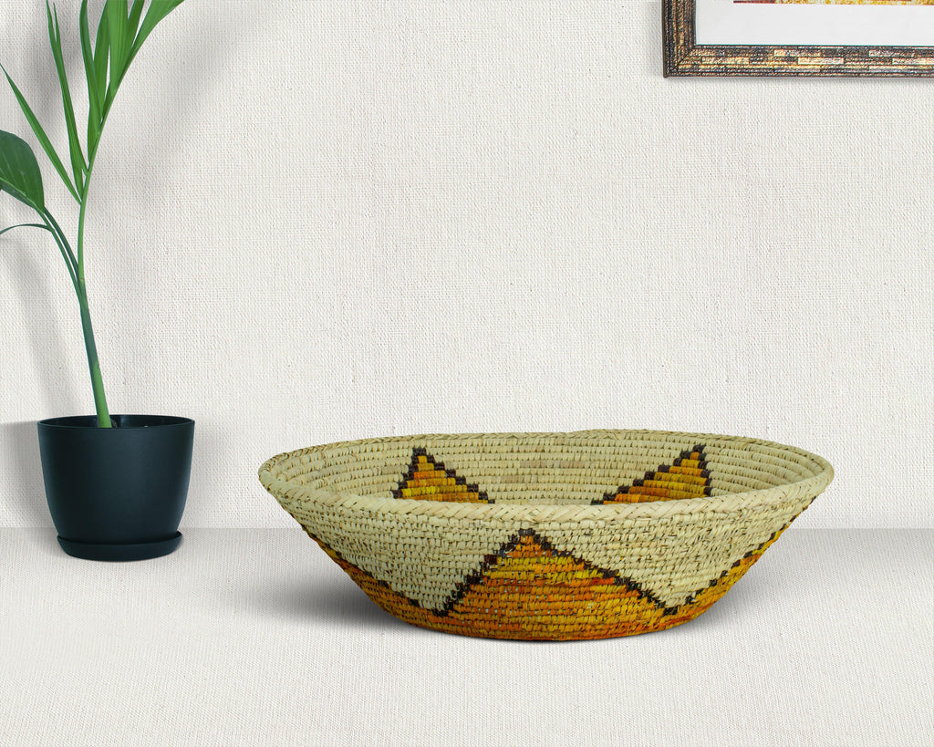 Zia Star Yellow Deep Bowl 16-inch DB-723-16