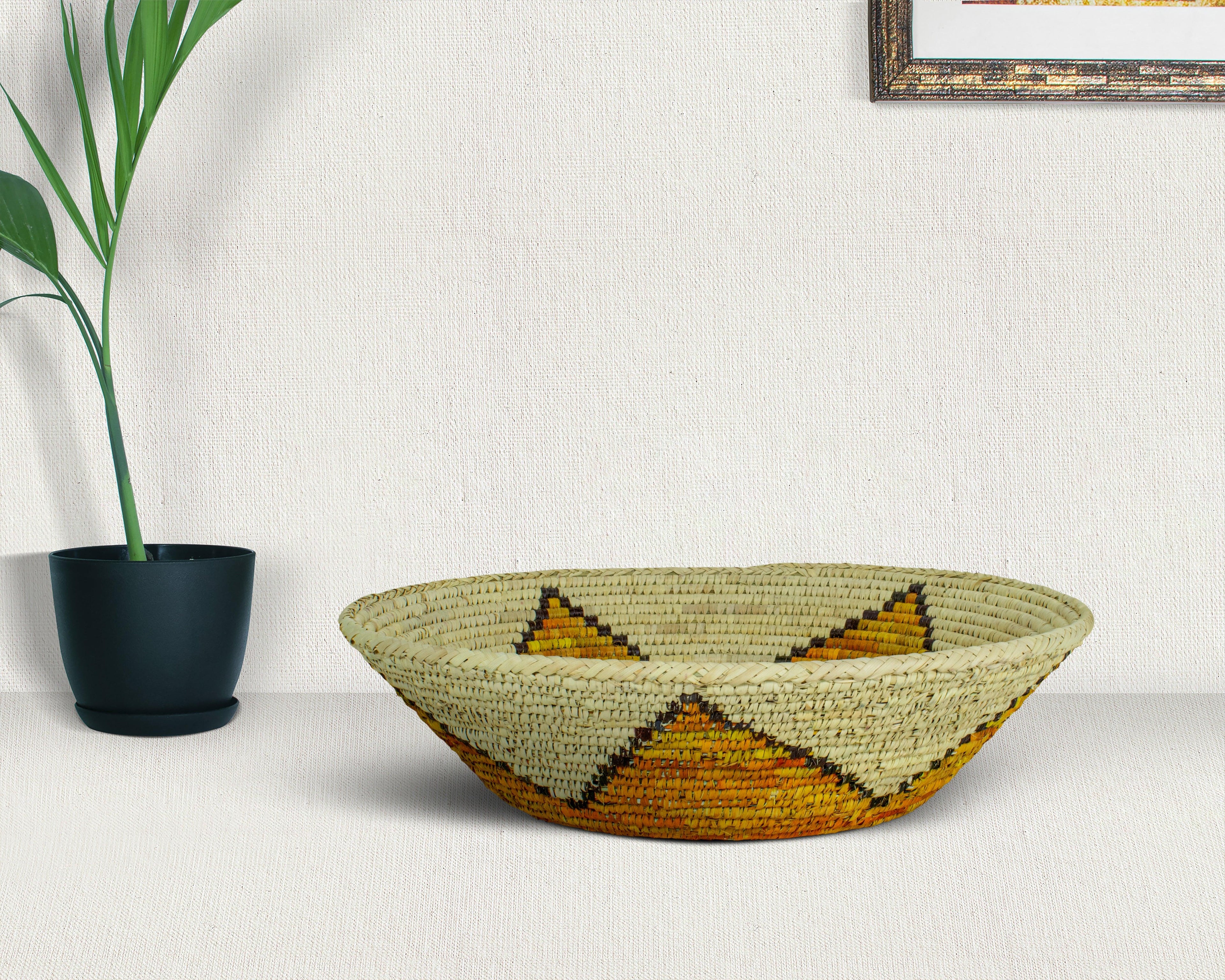 Zia Star Yellow Deep Bowl 16-inch DB-723-16