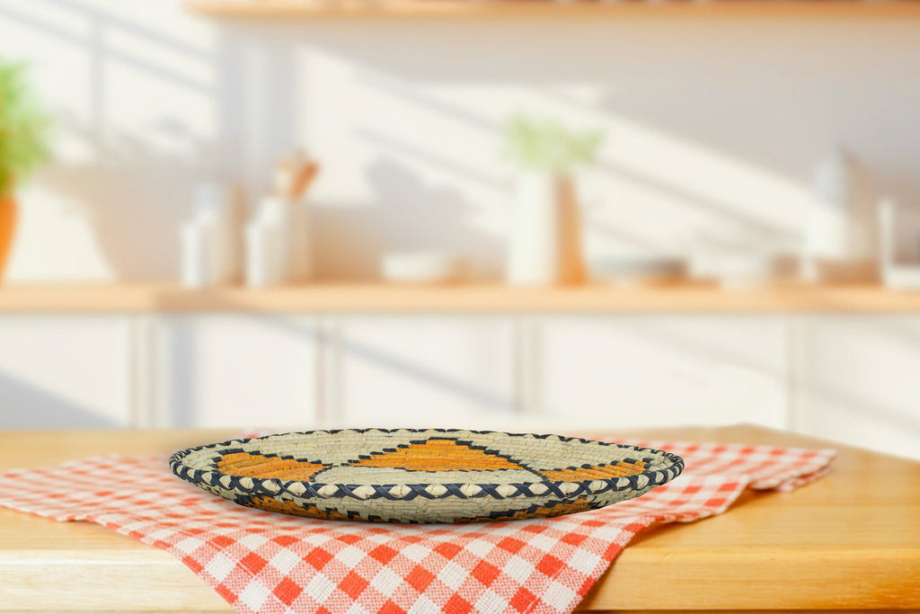 Five Ships Star Flat Basket 12-Inch PL-307-12