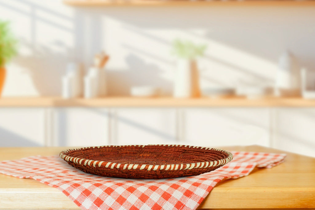 12" Dia Chamisa Trail Flat Basket