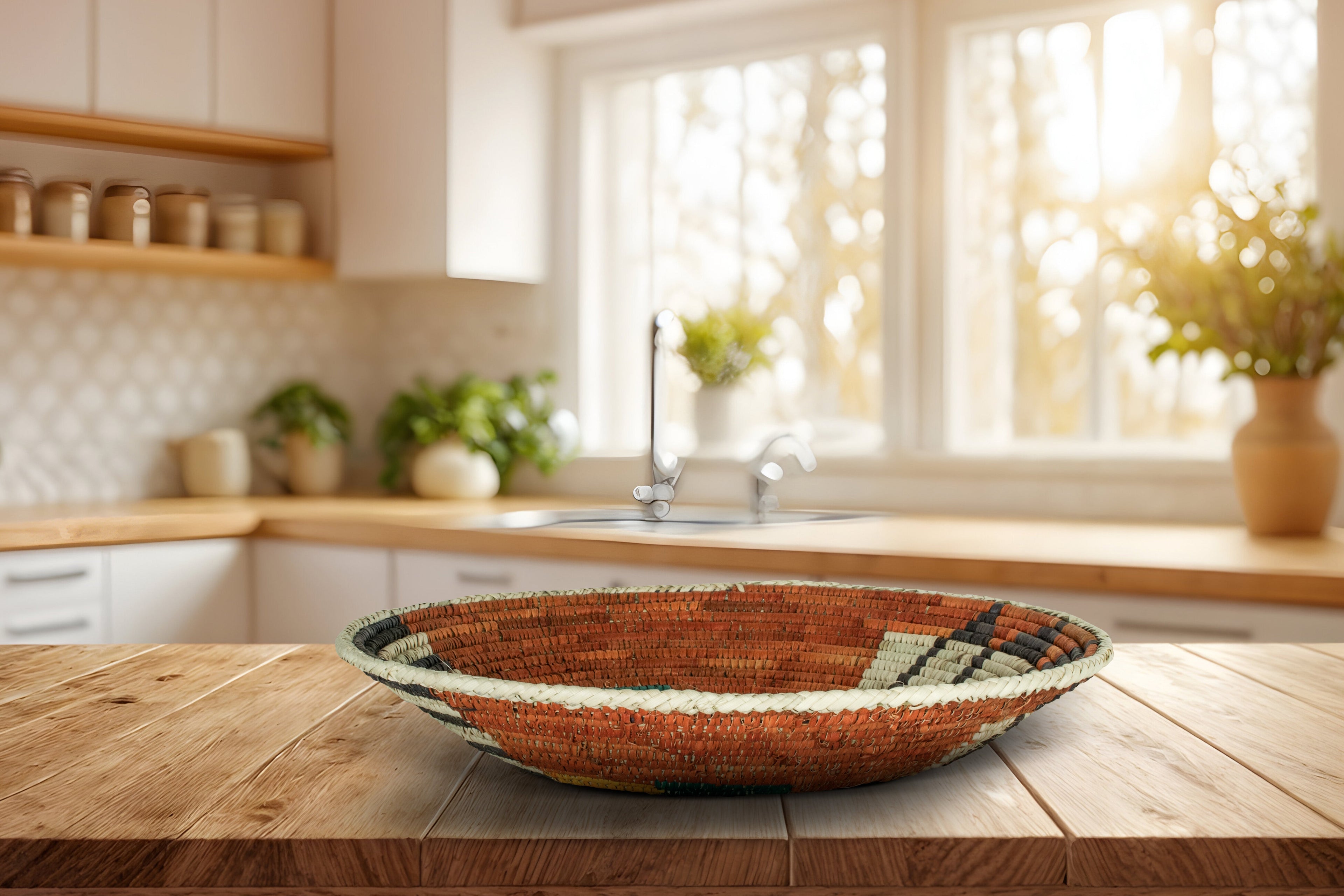 Cerulean Dreams Basket 14-inch BSK-174-15