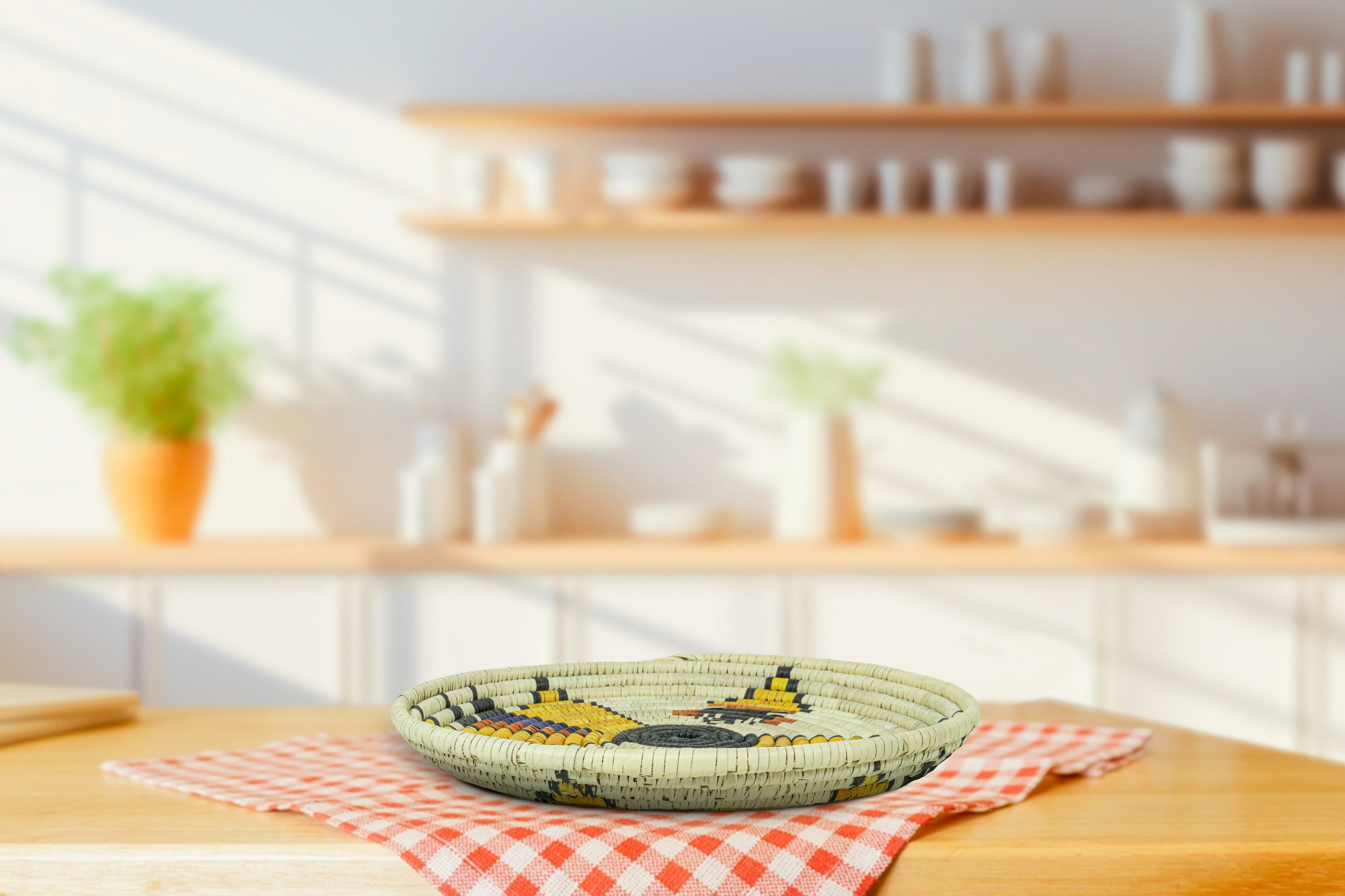 Dancer Thick Coil Flat Basket 12-Inch TPL-022-13