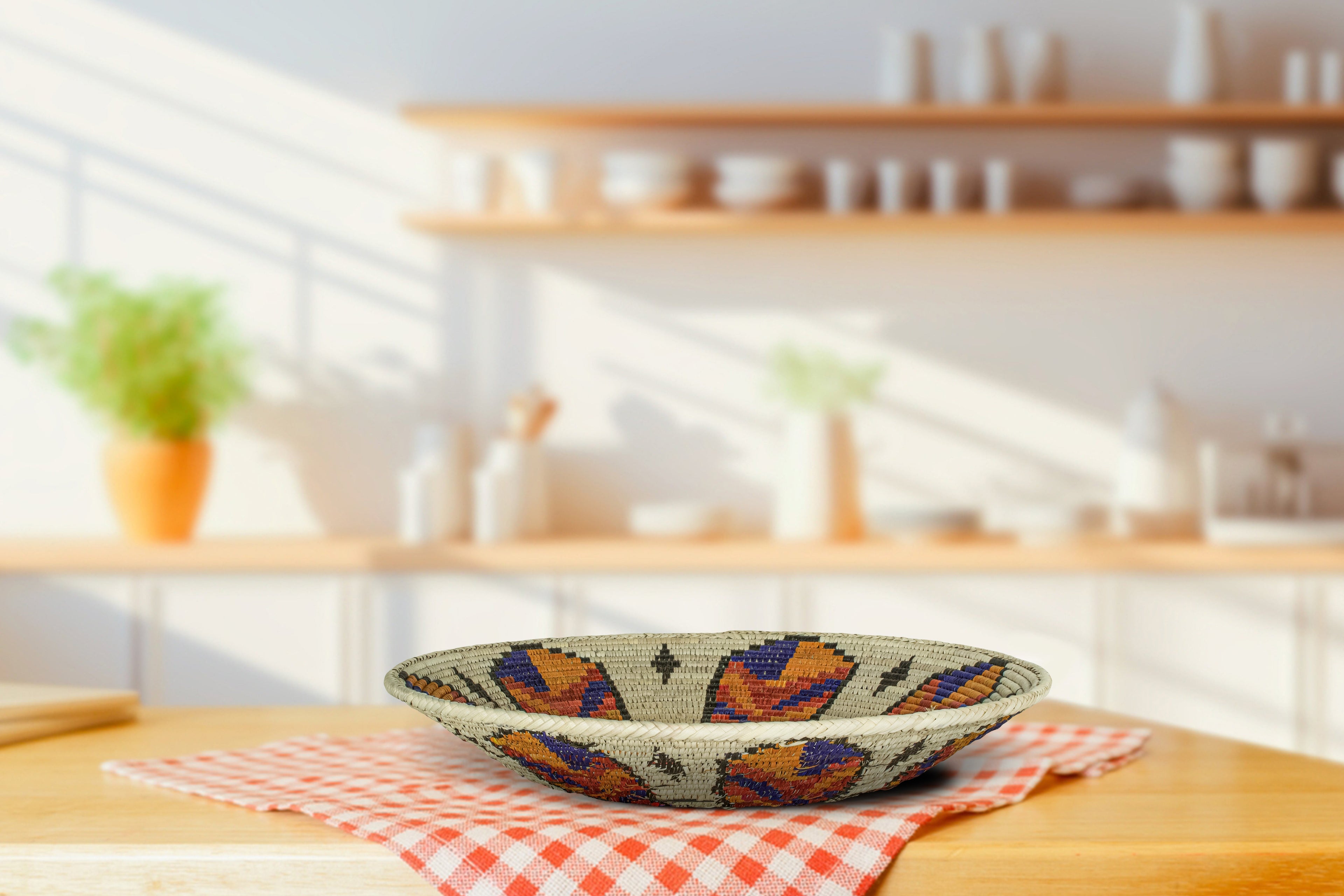 Seven Petals Basket 14-inch BSK-160-15 B