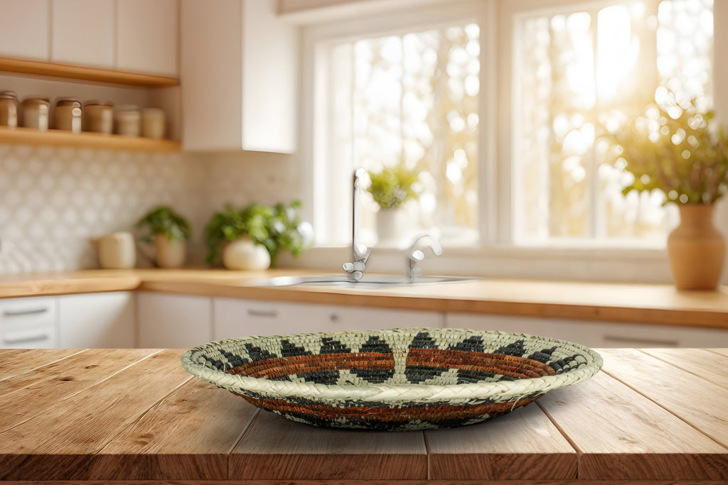 Pictogram Circle Basket 14-inch BSK-169-15