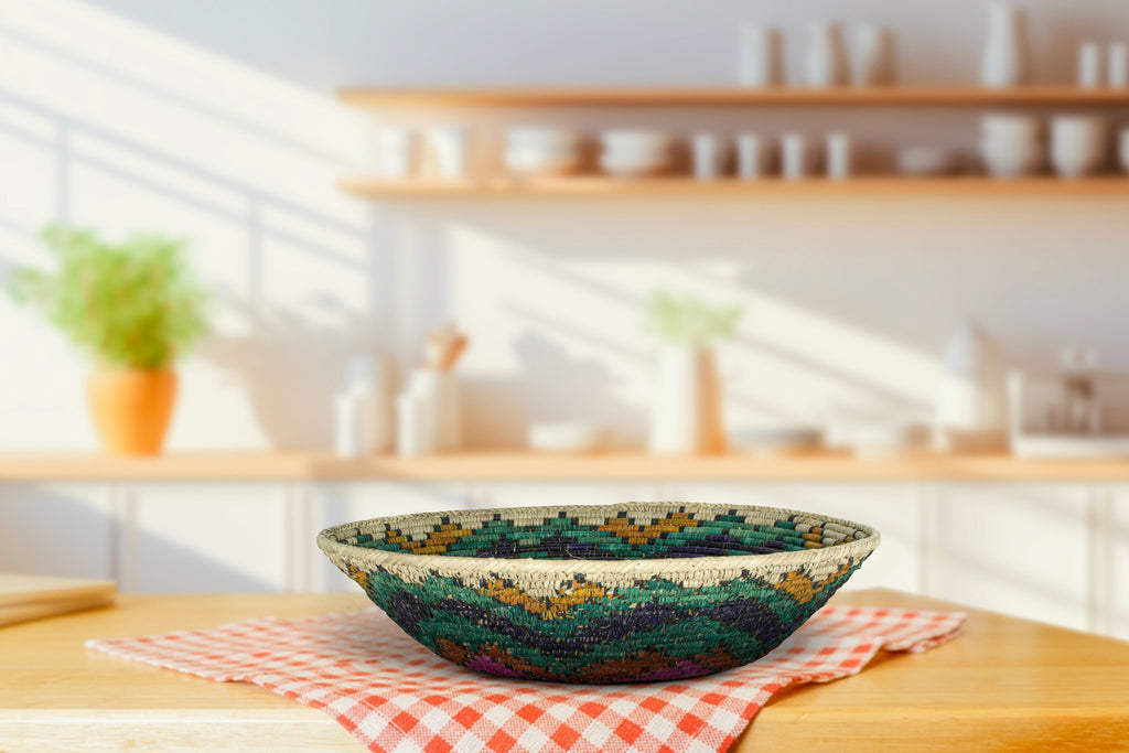 Multi Pyramids Bowl Basket 14-inch BSK-036-14