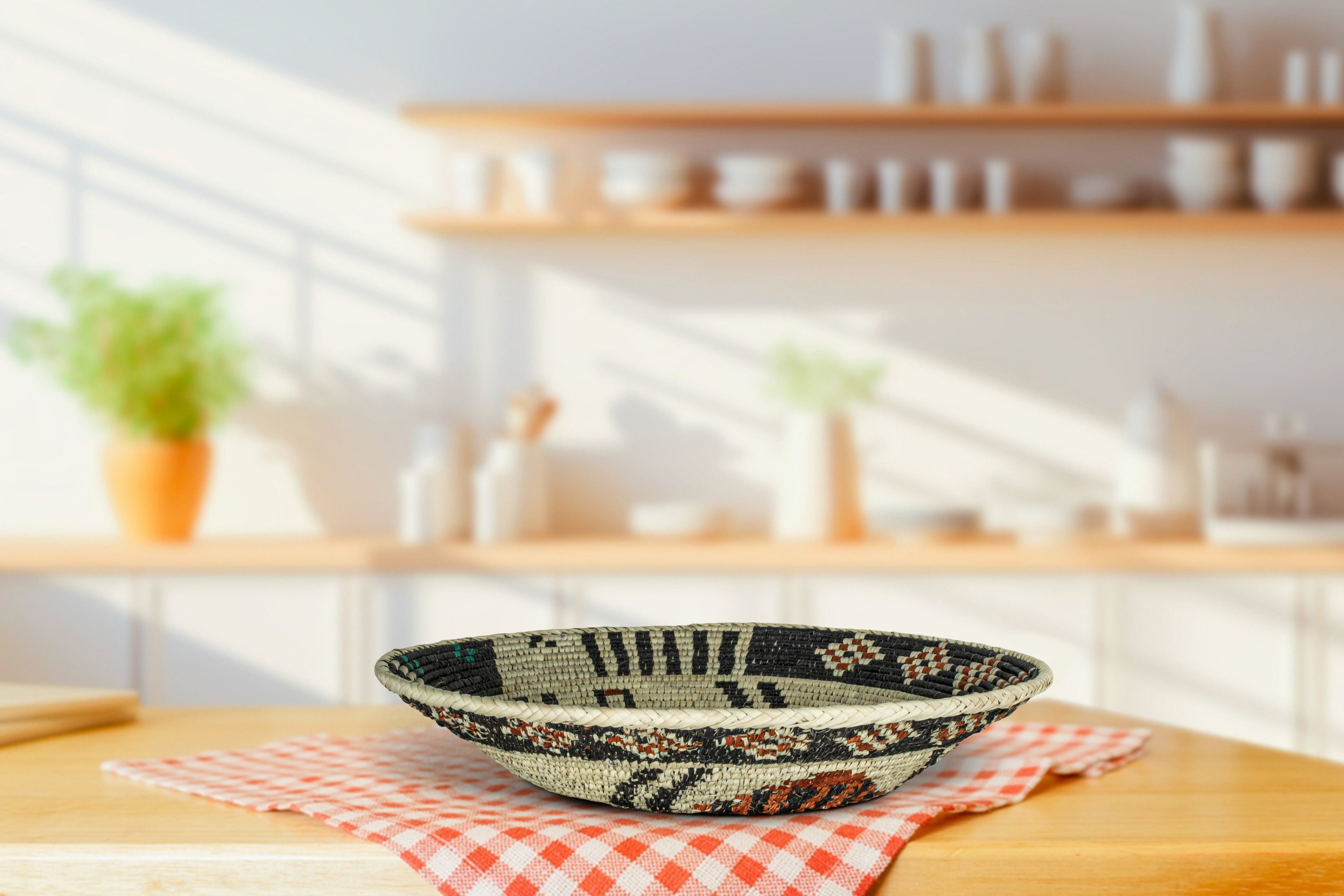 Spooky Spider Basket 14-inch BSK-146-15 A