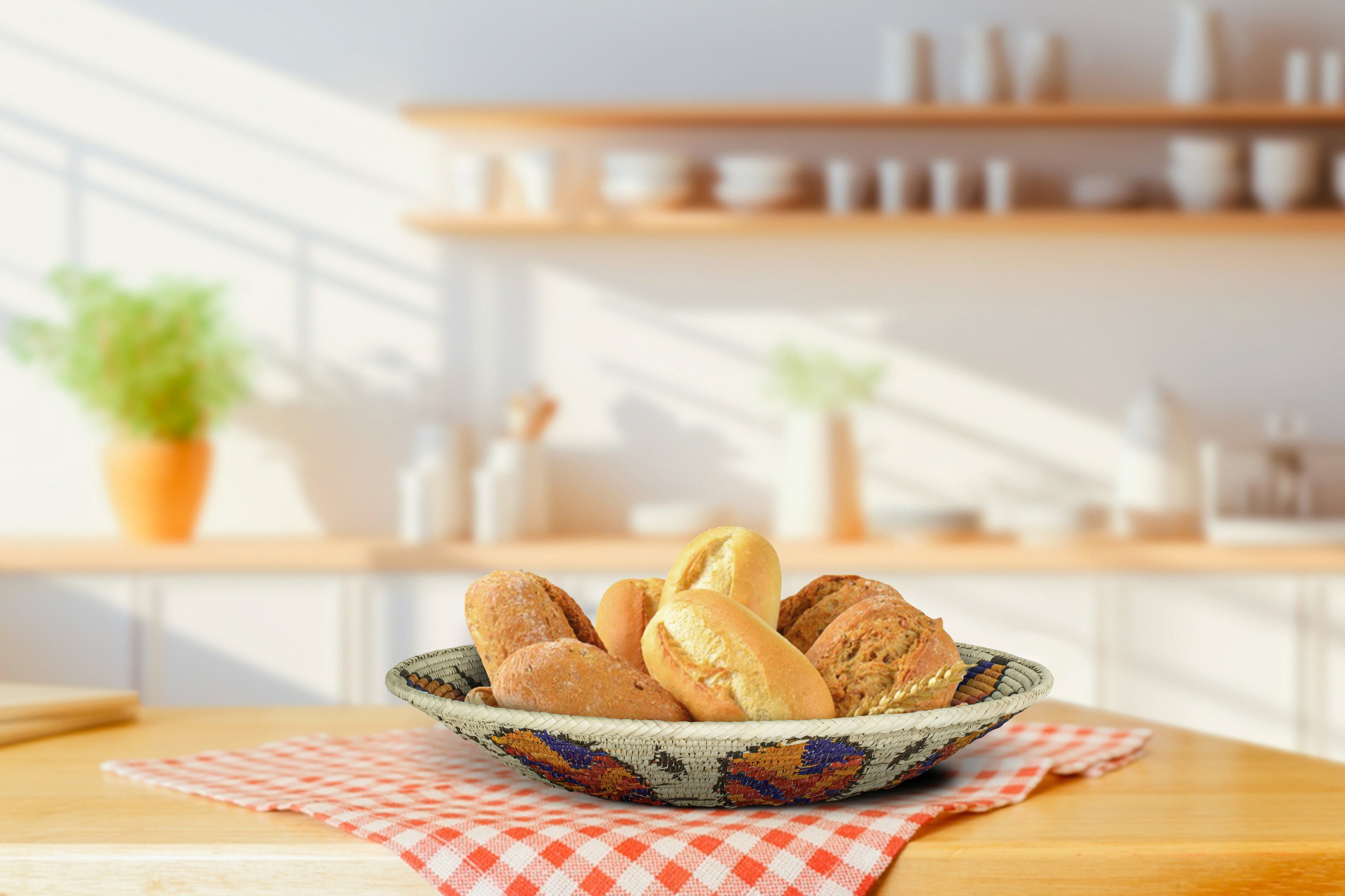 Seven Petals Basket 14-inch BSK-160-15 B