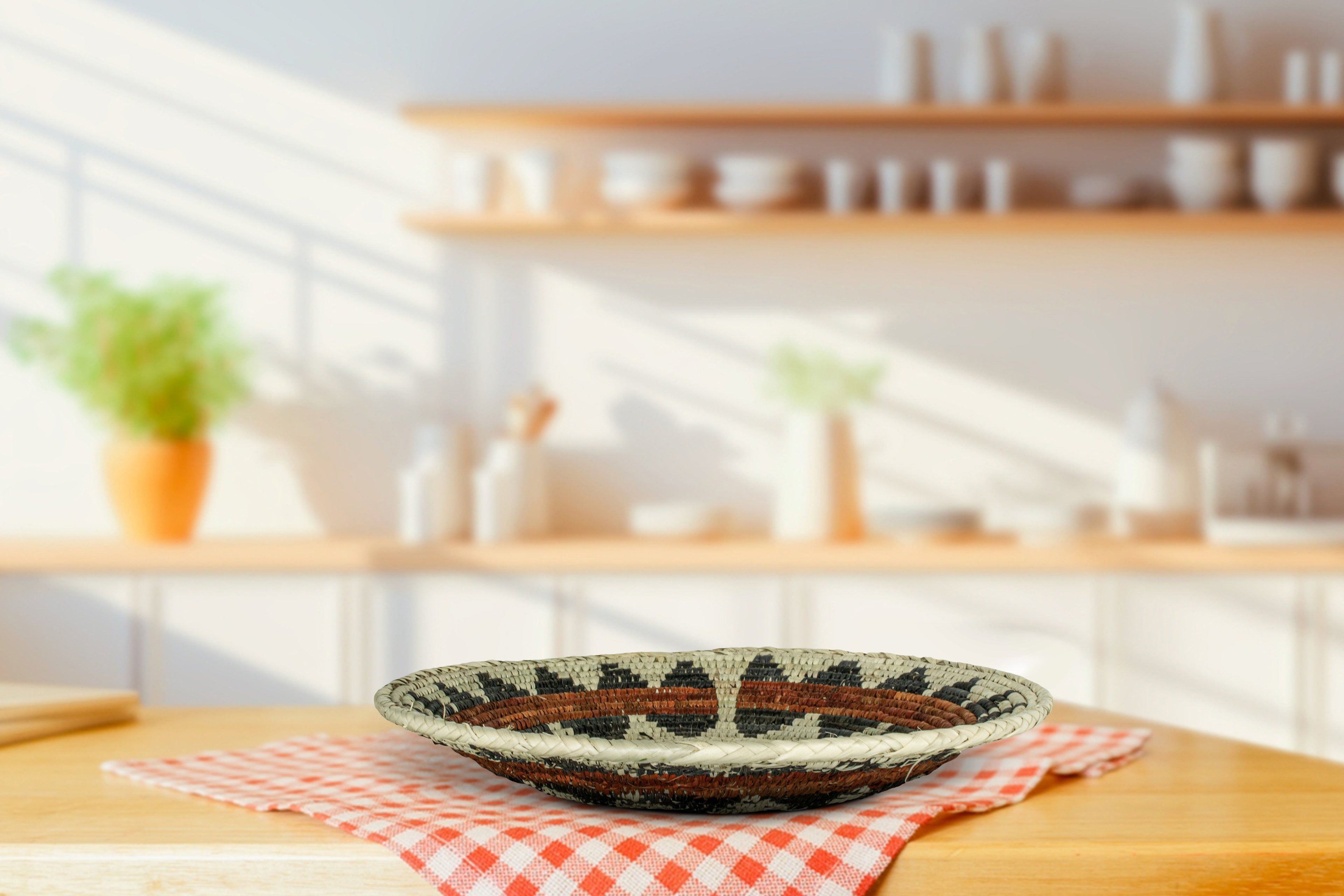 Pictogram Circle Basket 14-inch BSK-169-15