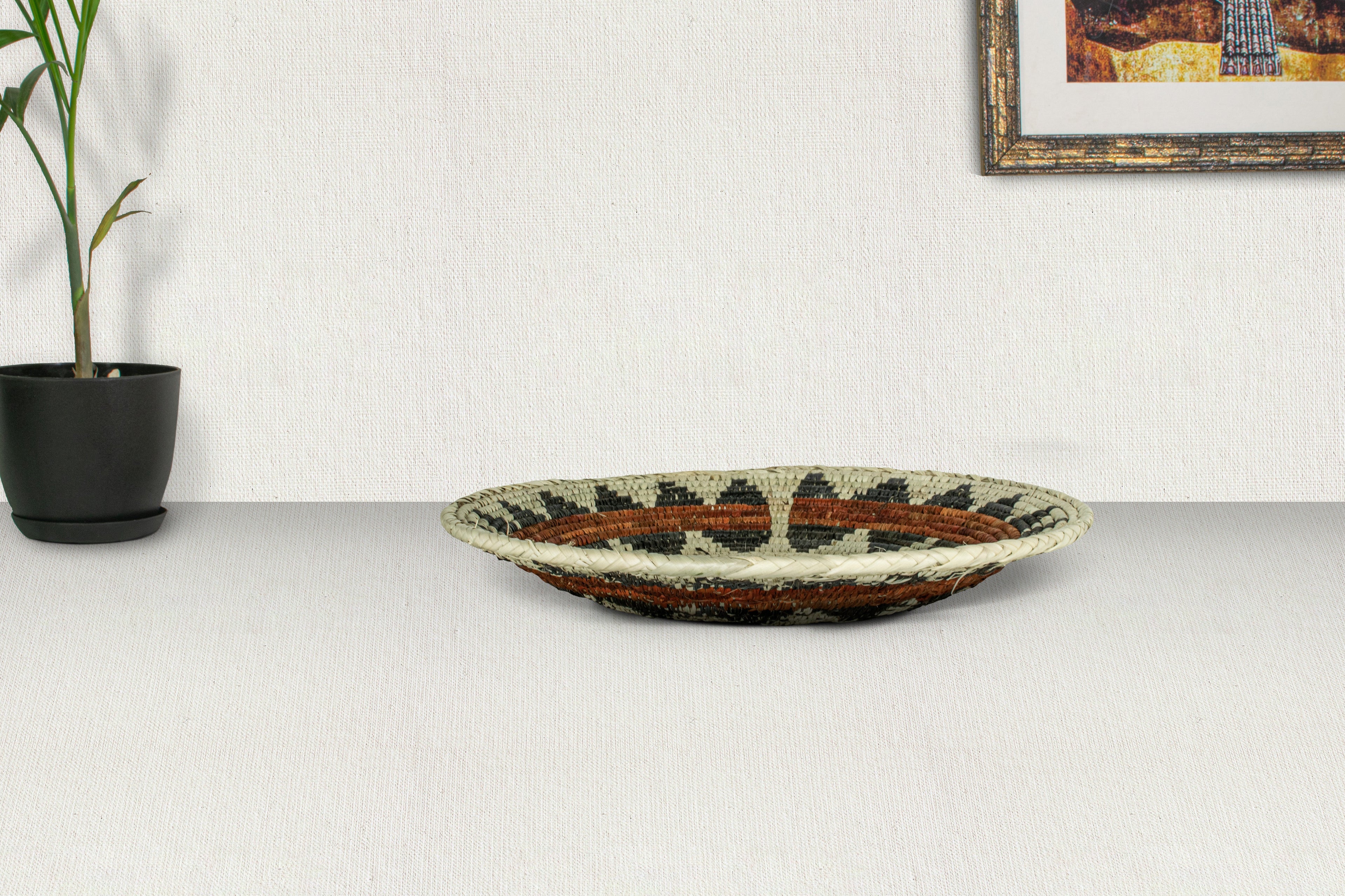 Pictogram Circle Basket 14-inch BSK-169-15