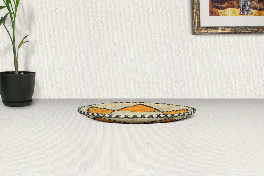 Five Ships Star Flat Basket 12-Inch PL-307-12