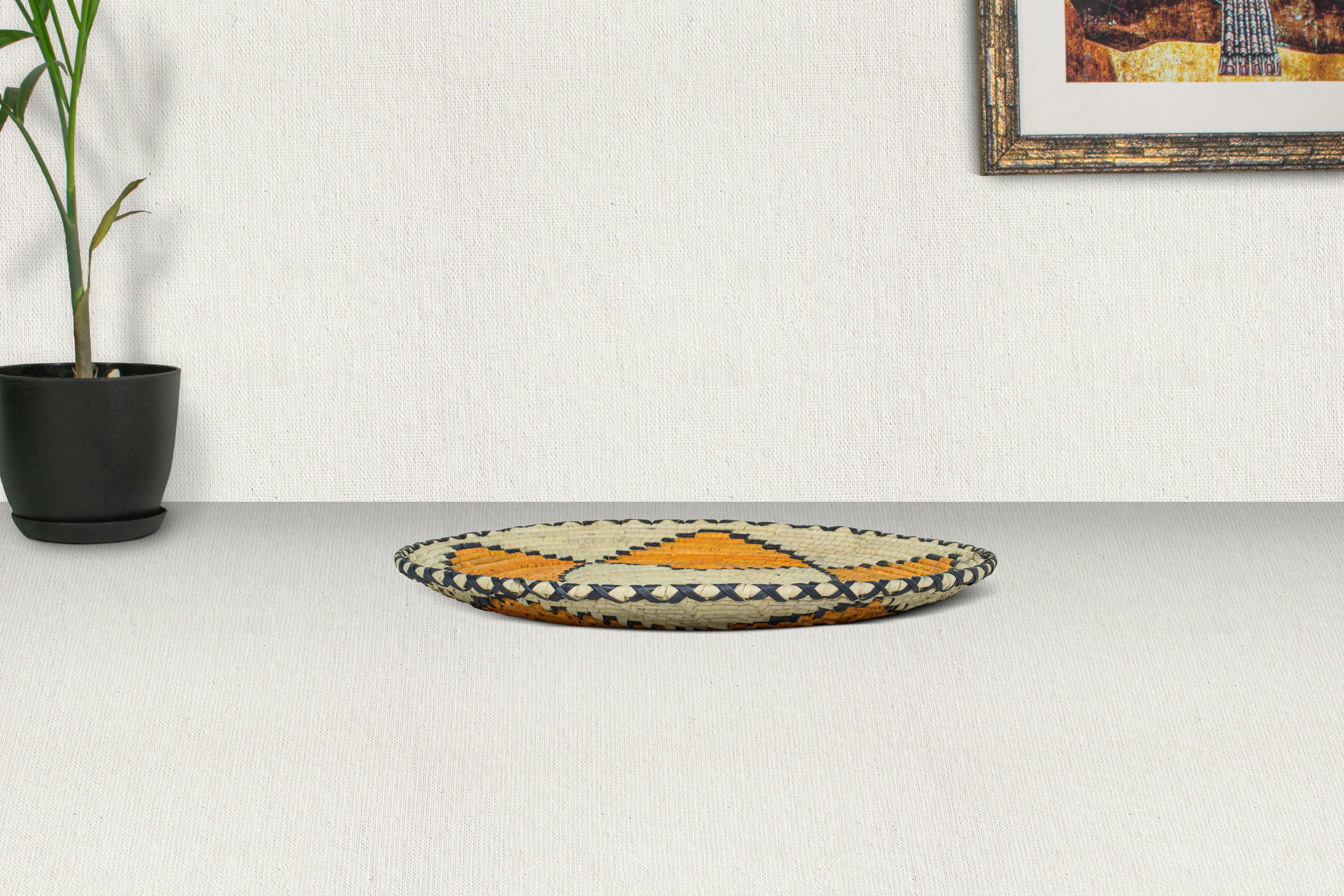 Five Ships Star Flat Basket 12-Inch PL-307-12