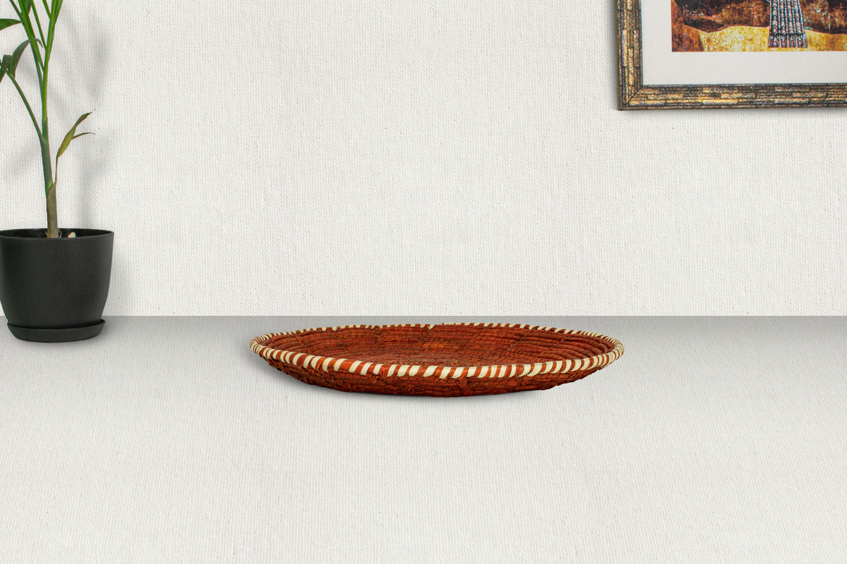 12" Dia Chamisa Trail Flat Basket