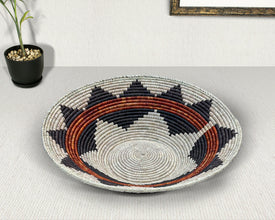 Authentic Navajo Inspired Bowl Basket 22-Inch