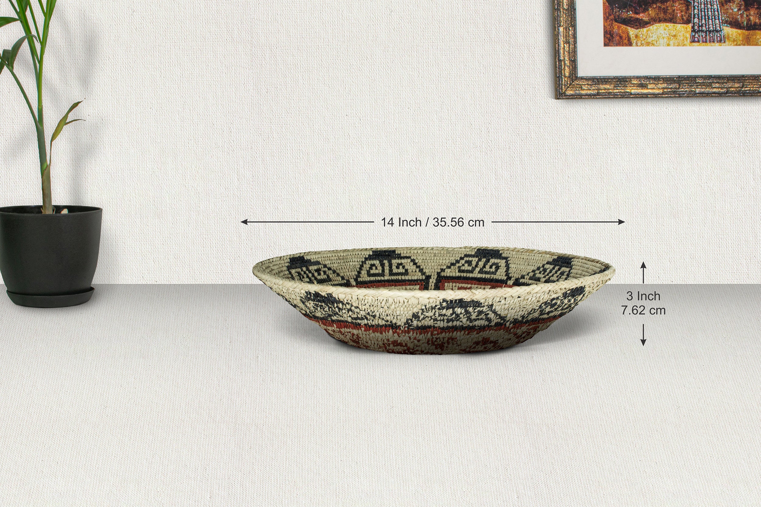 Dream Catcher Bowl Basket 14-inch BSK-114-15 A