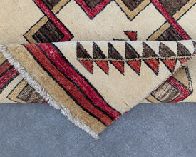 Eye Dazzler Navajo Inspired Hand-Knotted Carpet - 5x3 ft