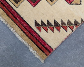 Eye Dazzler Navajo Inspired Hand-Knotted Carpet - 5x3 ft