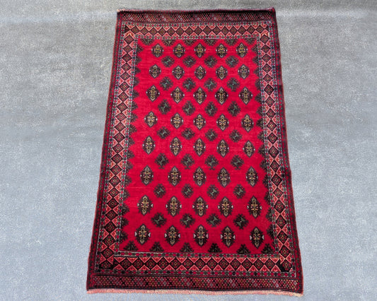 Baluchi Premium Hand-Knotted Wool Carpet Rug NC-124-15