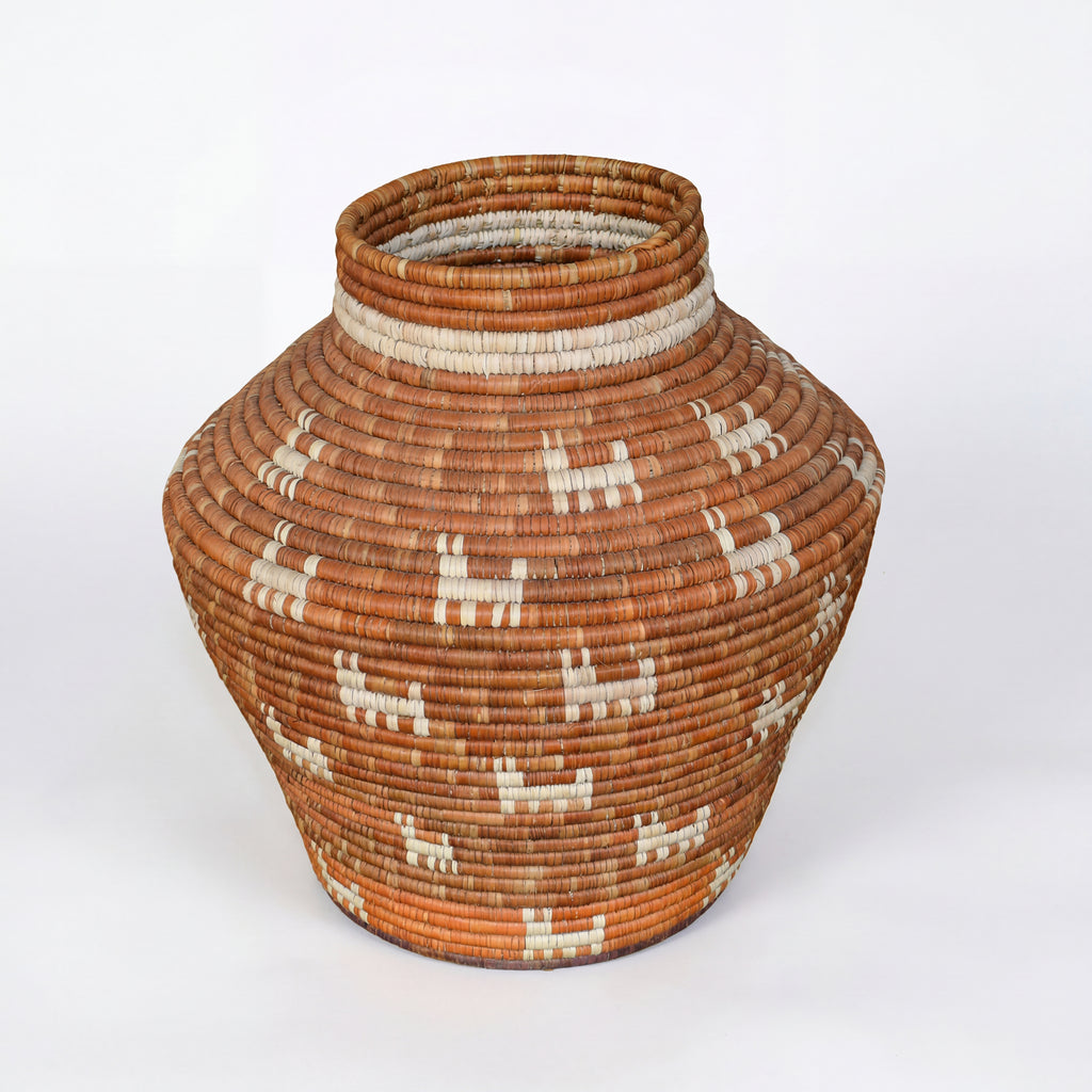 Rustic Terracotta Tribal Potter Vase