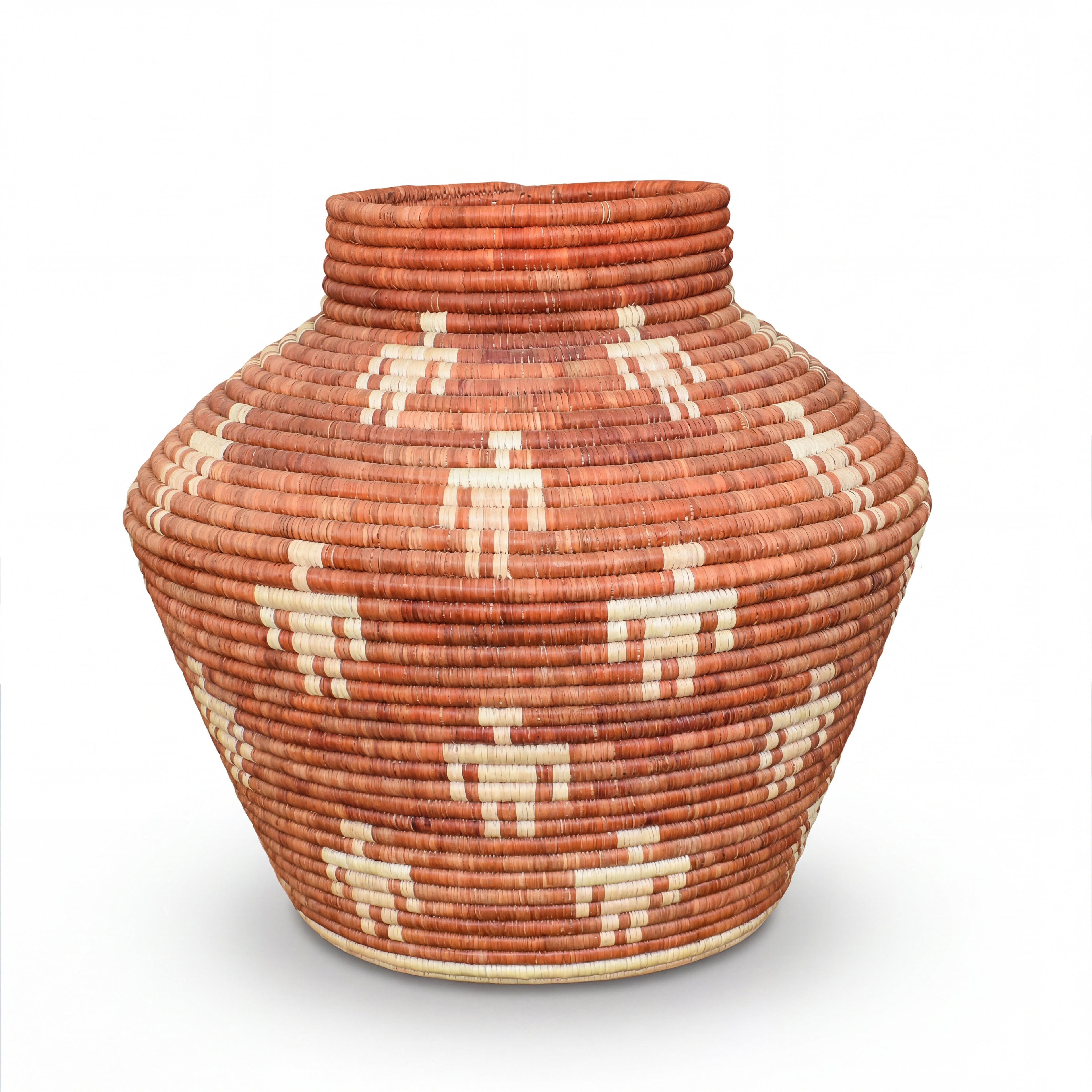 Rustic Tribal Figure Potter Vase