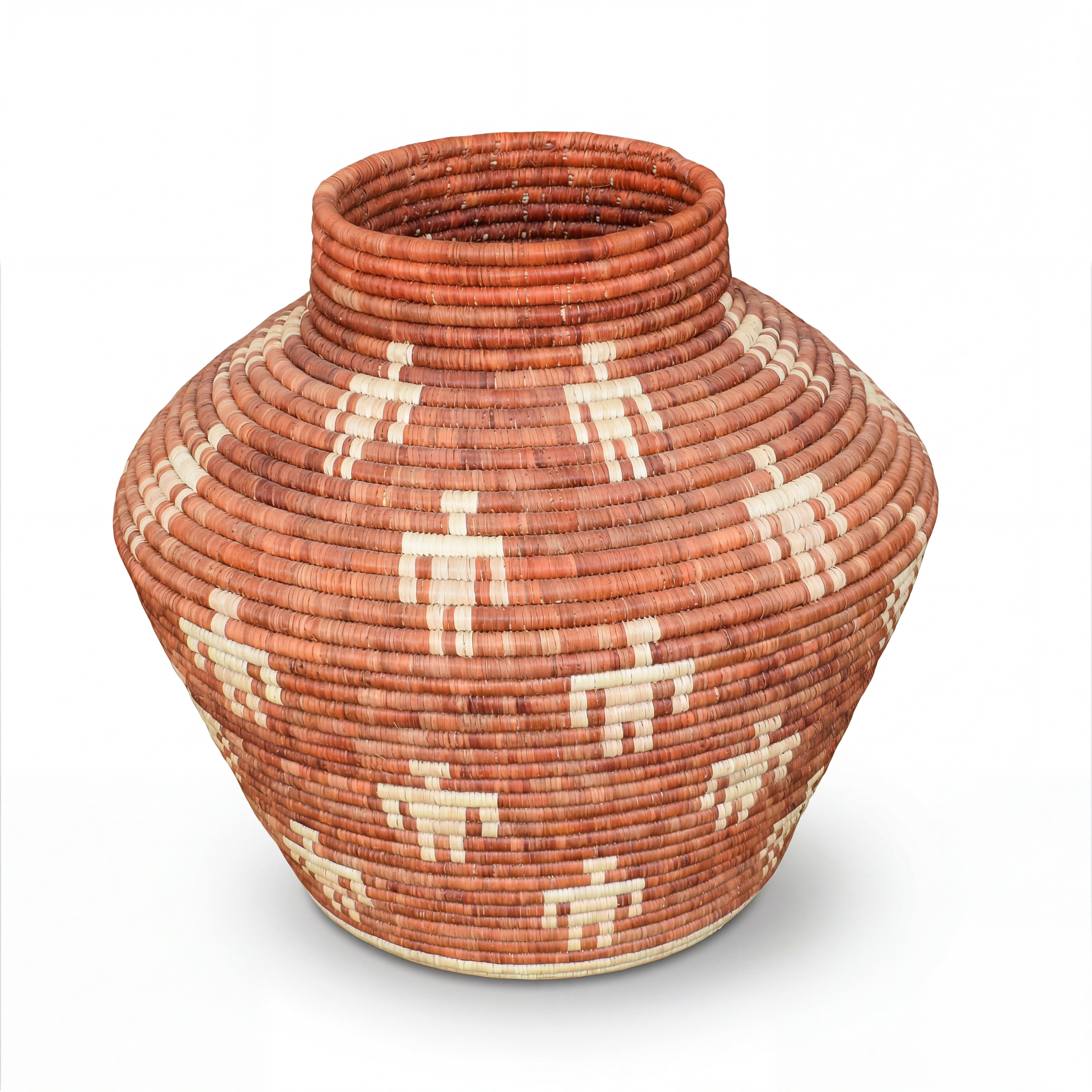 Rustic Tribal Figure Potter Vase