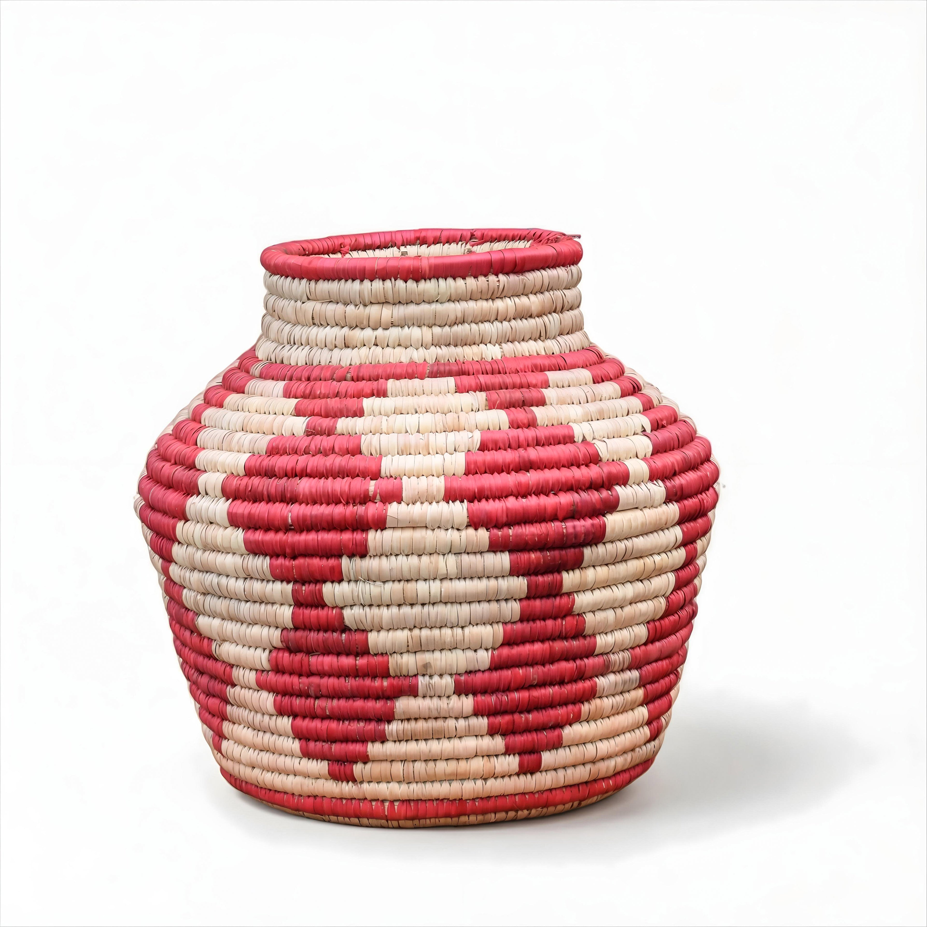 Cherry Diamond Potter Vase