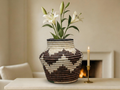 Chocolate Diamond Potter Vase