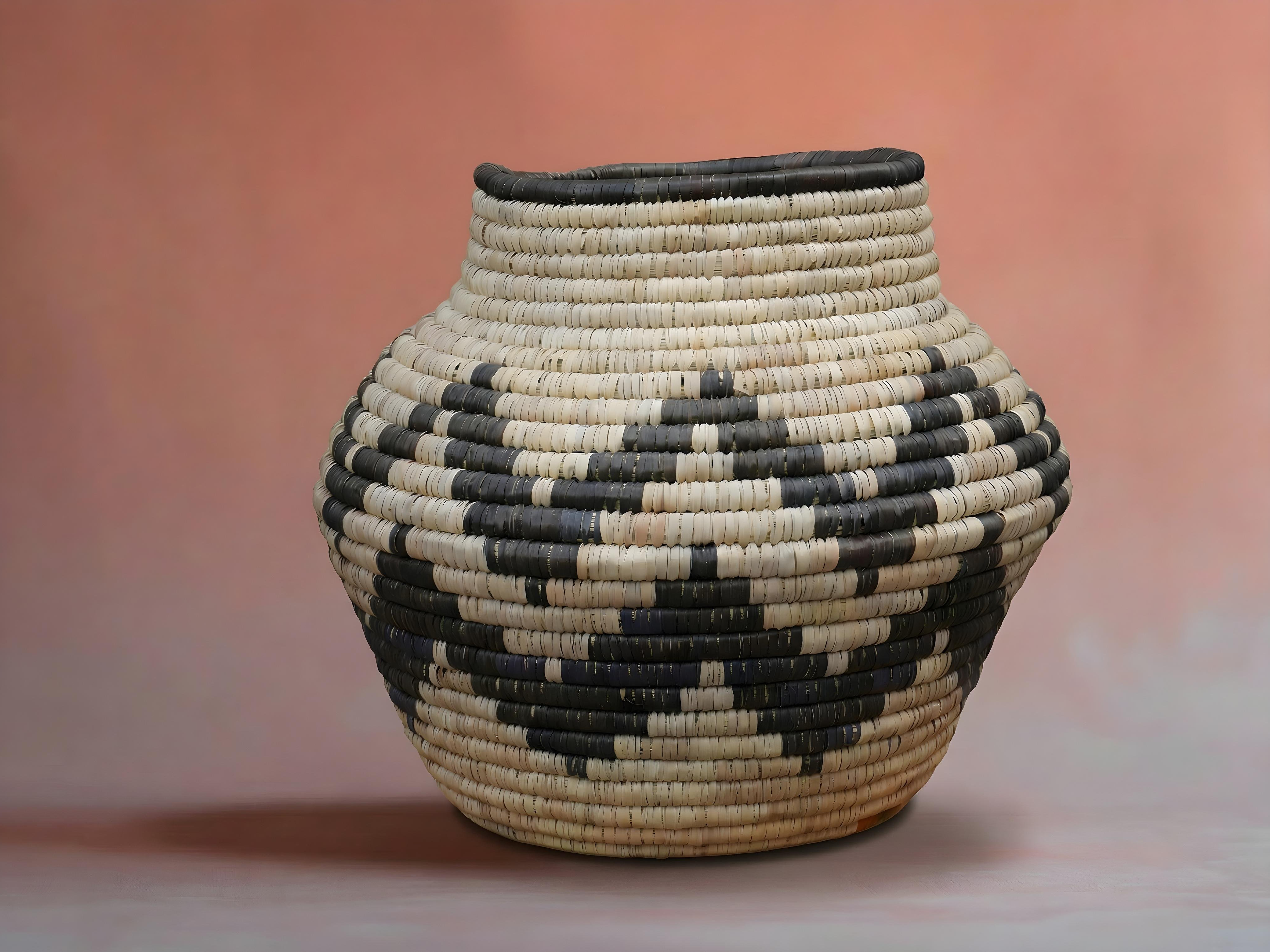 Diamond Frame Japandi Potter Vase