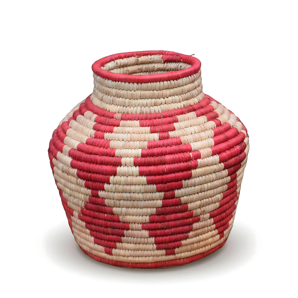Cherry Diamond Potter Vase