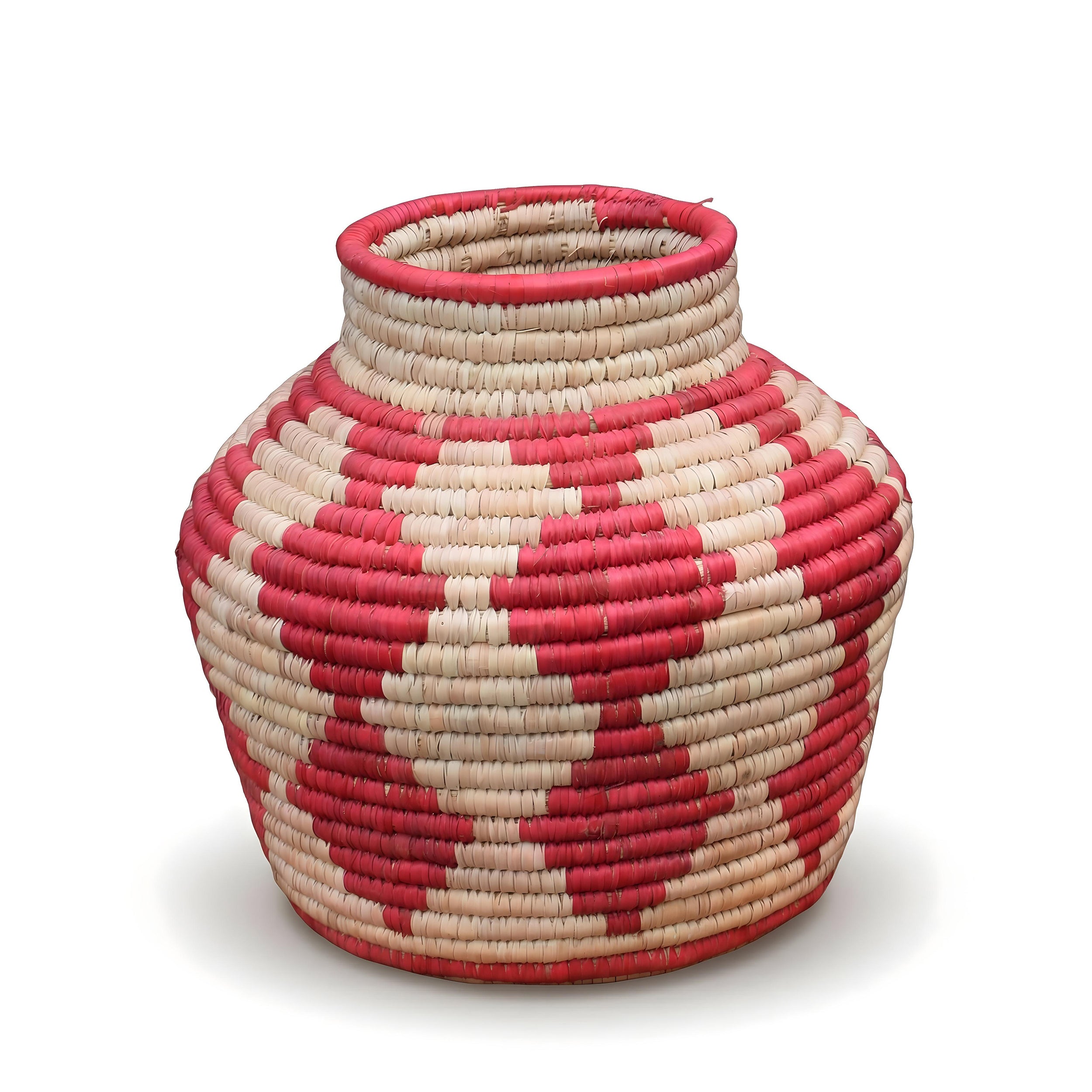 Cherry Diamond Potter Vase