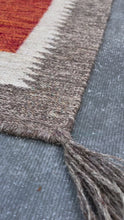 6x4ft Wool Kilim – Southwestern Flatweave Rug