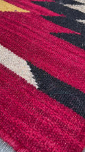 6x4ft Wool Kilim – Southwestern Flatweave Rug