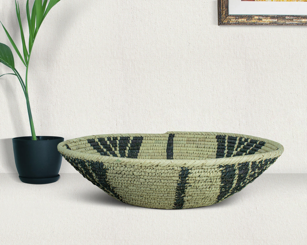 Midnight Bloom Deep Bowl 18-inch DB-729-18