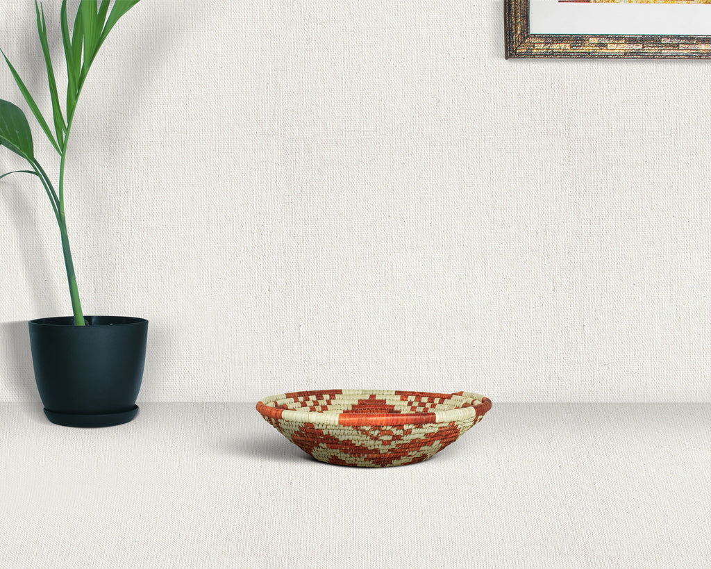 Canyxia Red Bowl Basket 8-inch LBW-460-7